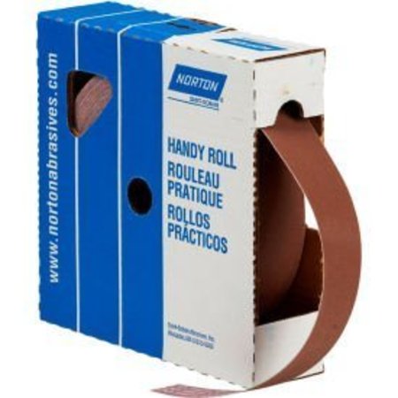 SAINT-GOBAIN ABRASIVES Norton 66261126271 Metalite Cloth Roll 1"W x 50 Yds. Aluminum Oxide P220 Grit 66261126271